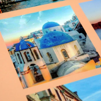 Album samoprzylepny City View pomarańczowy (60 stron pod folię)