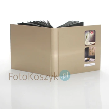 Album Goldbuch Clasic Style Gold (tradycyjny 60 czarnych stron)