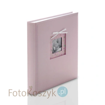 Album Dziecięcy Coccole różowy (tradycyjny 80 białych stron)