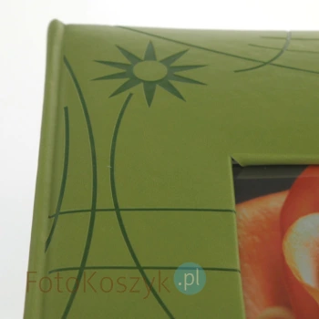 Album Gedeon Colorful zielony (tradycyjny 40 kremowych stron)