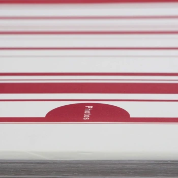 Album Color Stripes Jasny (tradycyjny 100 białych stron)