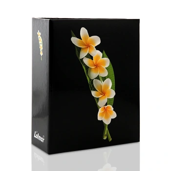Album wsuwany czarny, żółta orchidea (304 zdjęcia 10x15)