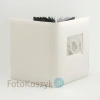 Album ślubny Gedeon Love white (tradycyjny 40 czarnych stron)