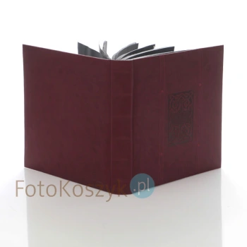 Album Line wiśnia XL (tradycyjny 60 czarnych stron)