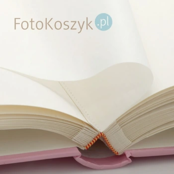 Dziecięcy album na zdjęcia Bambini różowy XL (tradycyjny 100 kremowych stron)