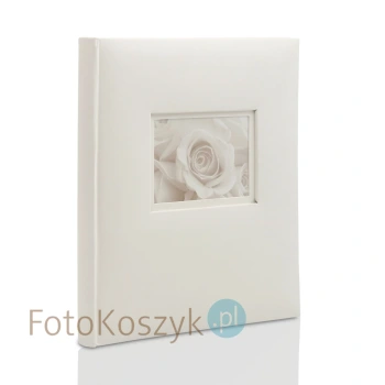Album ślubny Gedeon Love white (tradycyjny 40 czarnych stron)