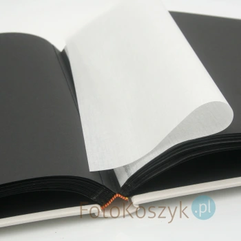 Album ślubny Gedeon Love white (tradycyjny 40 czarnych stron)