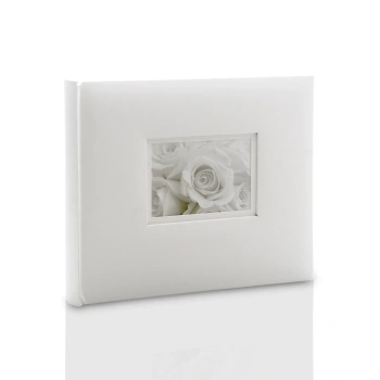 Album ślubny Gedeon Love white poziomy (tradycyjny 40 kremowych stron)