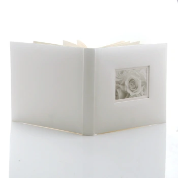 Album ślubny Gedeon Love white poziomy (tradycyjny 40 kremowych stron)