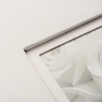 Album wklejany Love white kwadratowy (tradycyjny 20 czarnych stron)