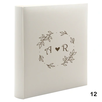 Album ślubny, wsuwany, 500 zdjęć 10x15, personalizowany, 12 wzorów do wyboru