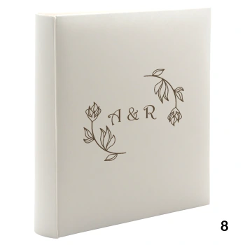 Album ślubny, wsuwany, 500 zdjęć 10x15, personalizowany, 12 wzorów do wyboru
