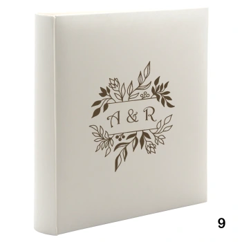 Album ślubny, wsuwany, 500 zdjęć 10x15, personalizowany, 12 wzorów do wyboru