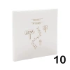 Album dziecięcy na chrzest, urodziny, metryczka do wyboru, wklejany, 30 kremowych stron, personalizowany, 12 wzorów