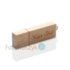 Pendrive Nasz Ślub MG-USB 2.0 jasne drewno (4GB)
