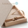 Pudełko na zdjęcia 15x23 i pendrive (płótno+drewno, do 100 zdjęć)