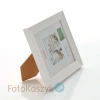 Ramka drewniana biała DRI (na zdjęcie 13x18cm)