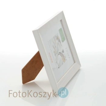 Ramka drewniana biała DRI (na zdjęcie 13x18cm)