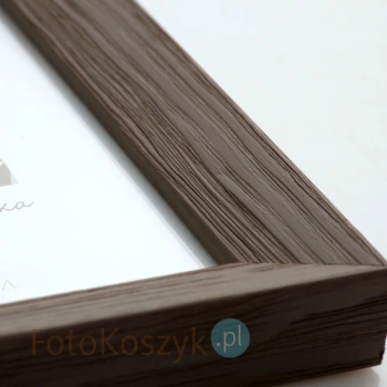 Ramka drewniana kawowa DRL (na zdjęcie 13x18cm)