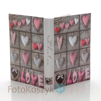 Album serca zestaw (40 stron pod folię)