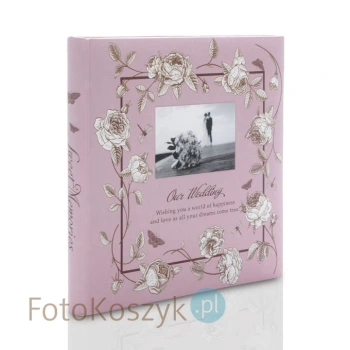 Album Gedeon Art-S róż (tradycyjny 60 kremowych stron)