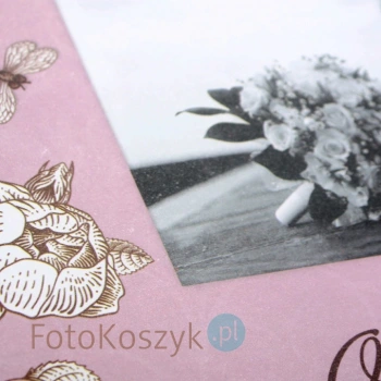 Album Gedeon Art-S róż (tradycyjny 60 kremowych stron)