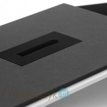 Pudełko na odbitki 15x23 Er Hand biel MAT + miejsce na pendrive
