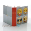 Album Emotki szary (200 zdjęć 10x15)