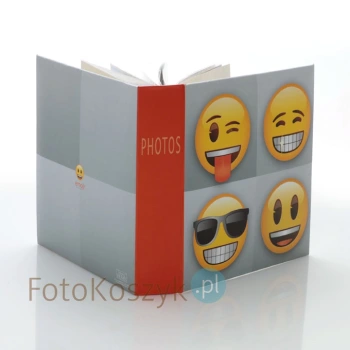Album Emotki szary (200 zdjęć 10x15)