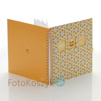 Album Emotki żółty (tradycyjny 50 białych stron)