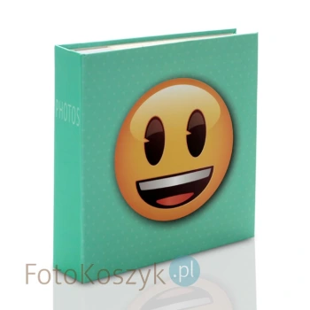 Album Emotki turkusowy (200 zdjęć 10x15)