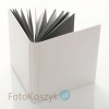 Album introligatorski ER Hand biel mat' XXL (tradycyjny, 20 czarnych stron)