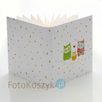 Album dziecięcy Goldbuch Eulenfamilie (tradycyjny 60 kremowych stron)