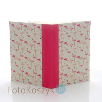 Album Zep Evian Flamingi XL (tradycyjny 60 kremowych stron)