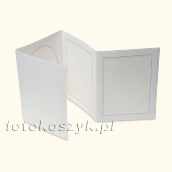 Mini-Album Biały na cztery zdjęcia 15x21