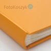 Album Fun mały kwadrat pomarańcz (tradycyjny 40 kremowych stron)