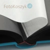 Album wklejany z czarną kartą Fun duży niebieski (100 stron)