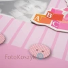 Album wklejany Baby's Memories róż (tradycyjny 60 białych stron)