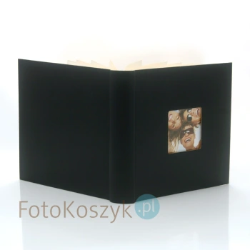 Album na zdjęcia wklejane Fun Duży Czarny (100 kremowych stron)