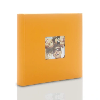 Album na zdjęcia wklejane Fun duży pomarańczowy (100 kremowych stron)