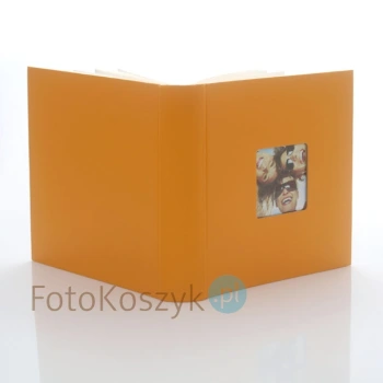 Album na zdjęcia wklejane Fun duży pomarańczowy (100 kremowych stron)