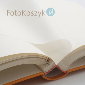 Album na zdjęcia wklejane Fun duży pomarańczowy (100 kremowych stron)