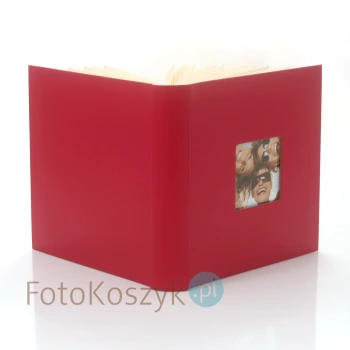 Album na zdjęcia wklejane Fun Duży Czerwony (100 kremowych stron)