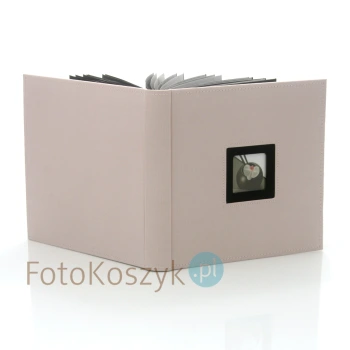 Album Walther Black&White mały, jasny (tradycyjny 50 czarnych stron)