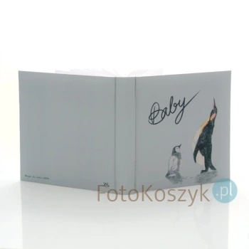 Album dziecięcy Walther Filou pingwinki (tradycyjny 50 białych stron)