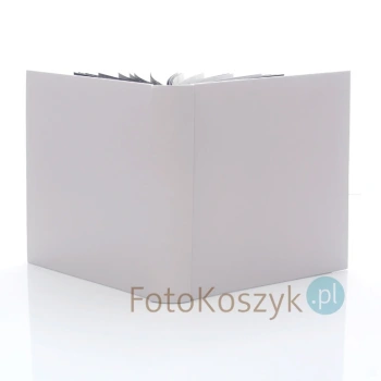 Album wklejany z czarną kartą Fun jasno-szary (100 stron)