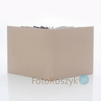 Album wklejany z czarną kartą Fun duży beżowy (100 stron)