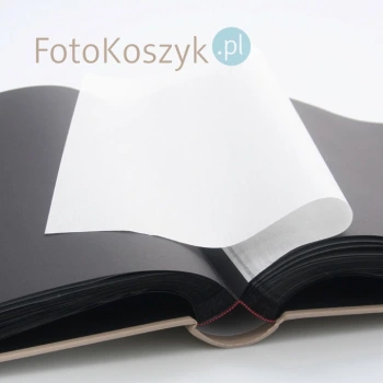 Album wklejany z czarną kartą Fun duży beżowy (100 stron)