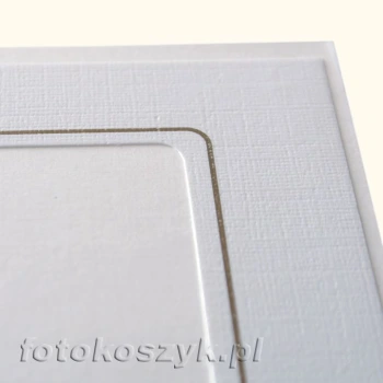 Mini-Album Biały na cztery zdjęcia 13x18