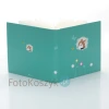Album dziecięcy Panodia Foxy Blue (tradycyjny 60 kremowych stron)